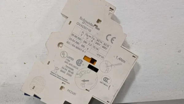 GVAD0110, Schneider Electric, Auxiliary Contact