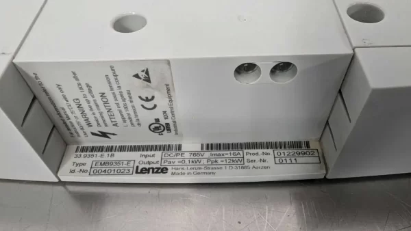 EMB9351-E, Lenze, E-Brake Resistor, 01229902