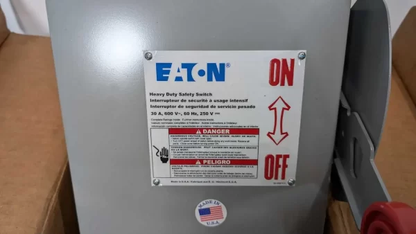 DH361URKN, Eaton, Heavy Duty Safety Switch