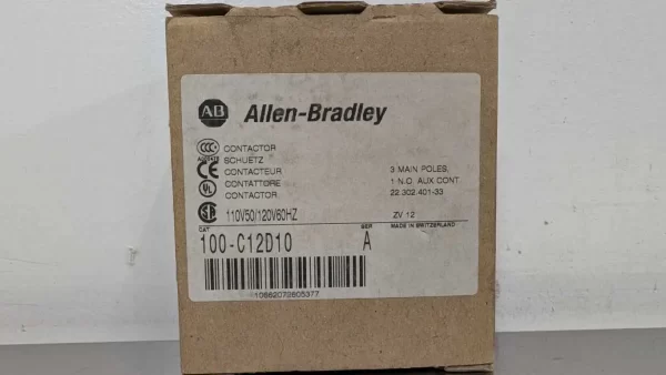 100-C12D10, Allen-Bradley, Contactor