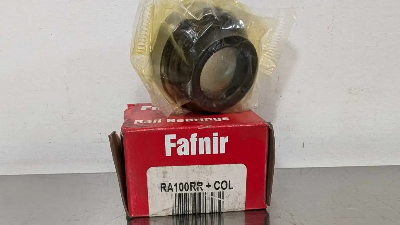 Fafnir RA100RR+COL Eccentric Locking Collar Ball Bearing 1′ ID 52mm OD 15mm Wide