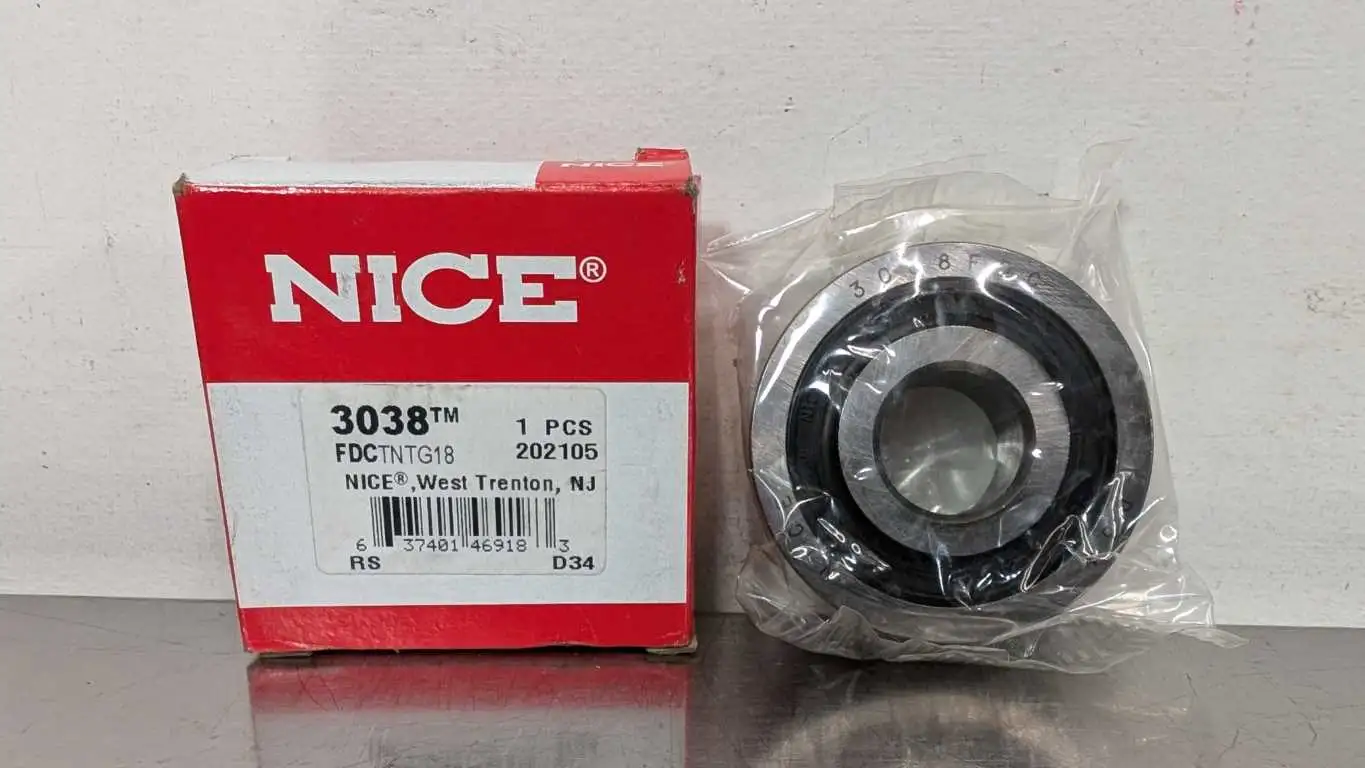 Nice 3038FDCTNTG18 Flanged Precision Ground Ball Bearing 0.75″ ID 2″ OD 0.5625″ Wide