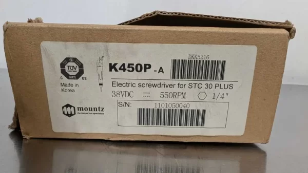 K450P-A, Mountz, Electric Screwdriver