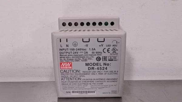 DR-4524, Mean Well, Power Supply