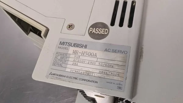 MR-H500A, Mitsubishi, AC Servo Drive