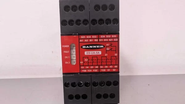 ES-UA-5A, Banner, Emergency Stop Relay