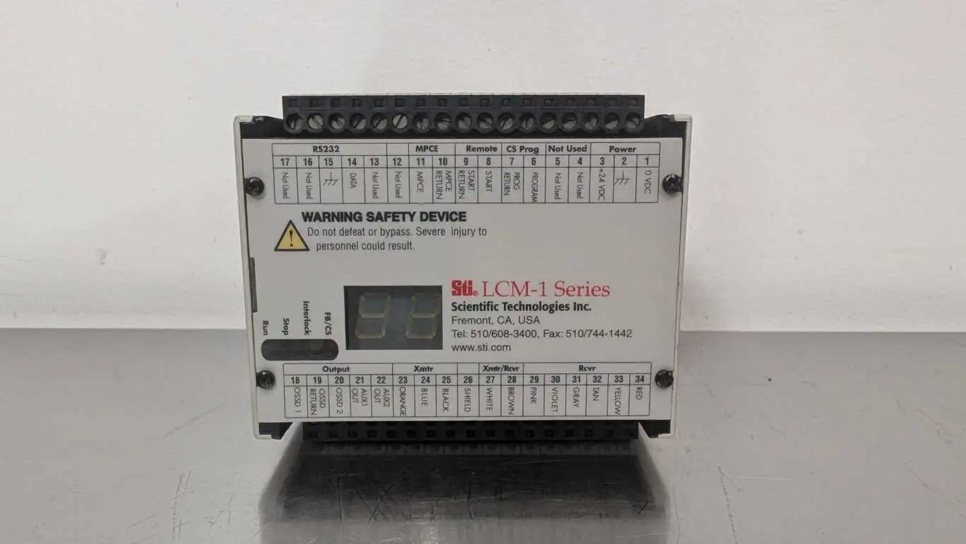 STI Omron LCM1 Controller 70116-1000 33 ms MC/MS47 Family 24VDC