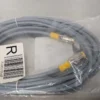 Turck RK 4T-5-RS 4T Cordset U2158-15 5m M12 Gray 4 Pin Male 5 Pin Female 20AWG