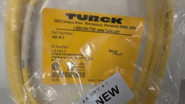 RSC 4T-2, Turck, Cordset, U2143-5