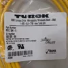 Turck PSG 3M-5 Cordset U0135-66 5m M8 Yellow 3 Pin Male 3 Wire 24 AWG