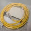 Turck PKG 4M-2 Cordset U2503-14 2m M8 Yellow 4 Pin Female 4 Wire 26AWG - Image 2