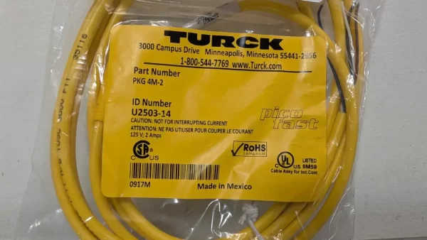 PKG 4M-2, Turck, Cordset, U2503-14