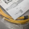 Turck PKG 3Z-2 Cordset U2133-9 2m M8 Yellow 3 Pin Female 3 Wire 24AWG