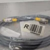 Turck RK 4T-2-RS 4T Cordset U2151-3 2m M12 Gray 4 Pin Male 5 Pin Female 20AWG