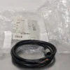 Telemecanique XZCP1865L2 Cordset 076346 2m M12 Black 3 Pin Female 3 Wire