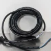 Banner MQDEC2-515RA Cordset 60814 5m M12 Black 5 Pin Right Angle Female 5 Wire 22AWG