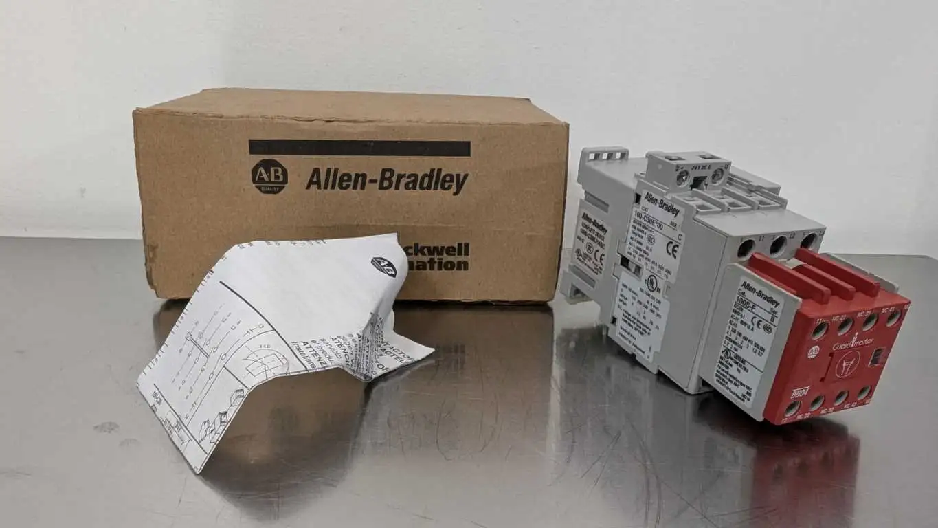 Allen-Bradley 100S-C30EJ14BC Safety Contactor Ser C 24VDC Coil 30A