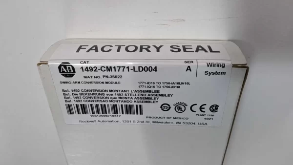 1492-CM1771-LD004, Allen-Bradley, Swing-Arm Conversion Module, PN-35622