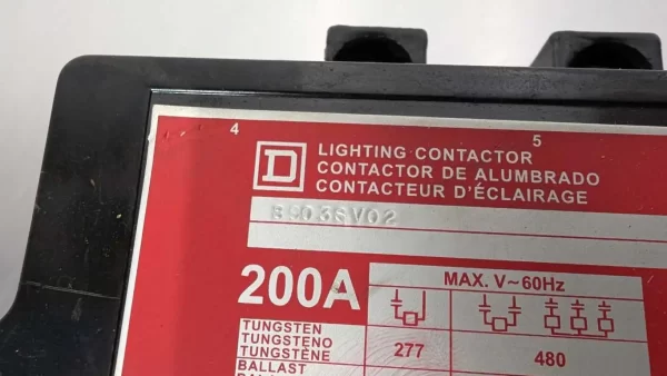 8903SV02, Square D, Lighting Contactor