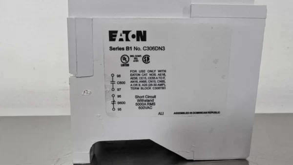 C306DN3B, Eaton, Overload Relay