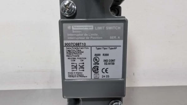 9007C68T10, Telemecanique, Limit Switch