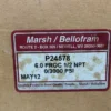 Marsh Bellofram P24578 Pneumatic Pressure Gauge 6.0 PROC 1/2 NPT 0-3000 PSI