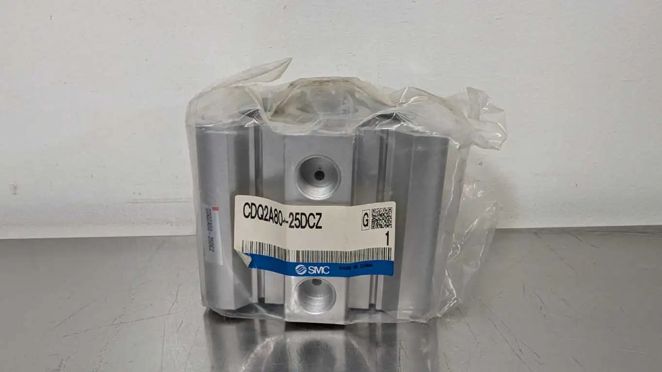 SMC CDQ2A80-25DCZ Compact Cylinder 80mm Bore x 25mm Stroke