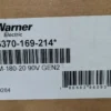 Warner EM-180-20 Motor Brake 5370-169-214 3600 RPM 90VDC Gen 2