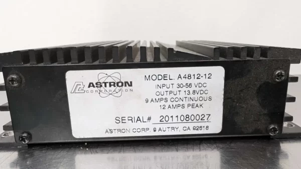 A4812-12, Astron, Isolated DC DC Converter