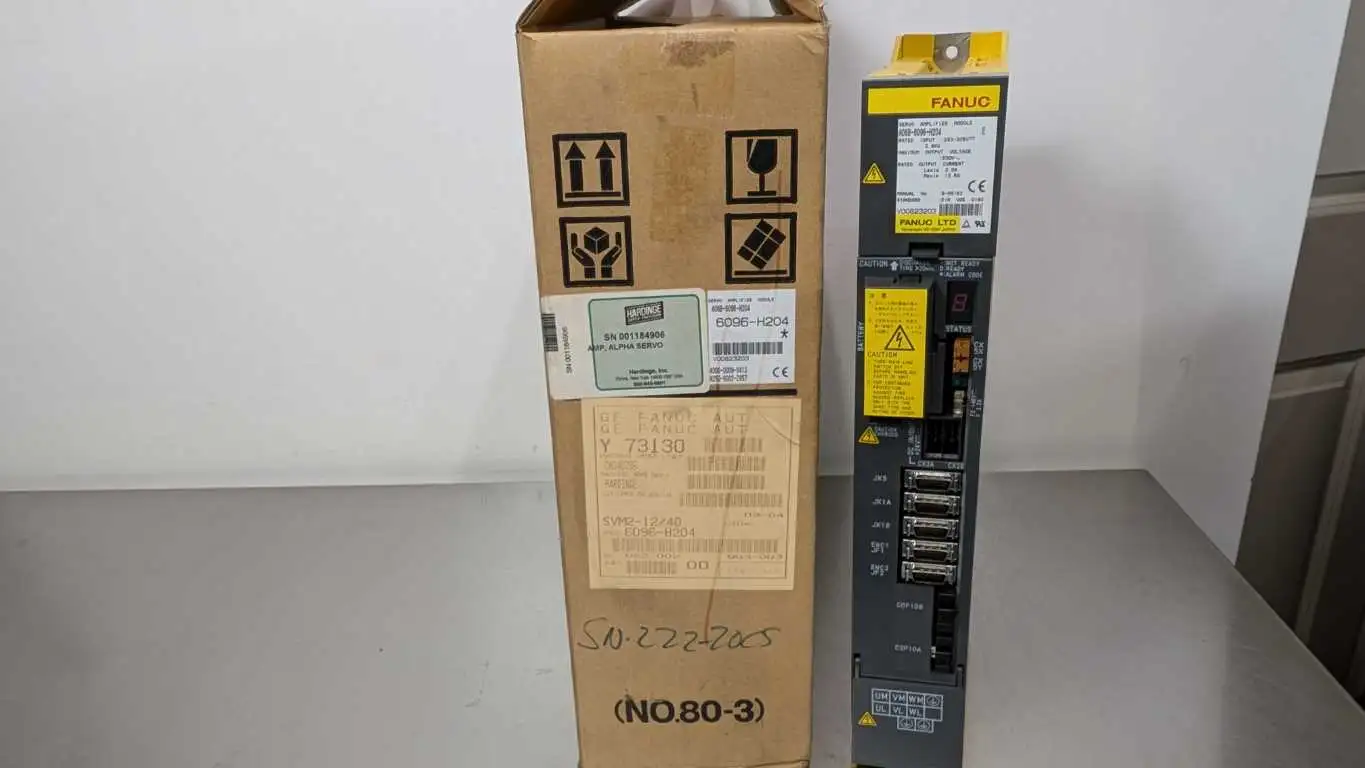 Fanuc A06B-6096-H204 Servo Amplifier Module NSMP