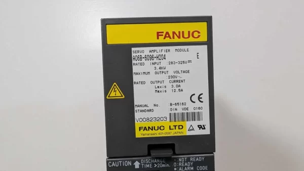 A06B-6096-H204, Fanuc, Servo Amplifier Module