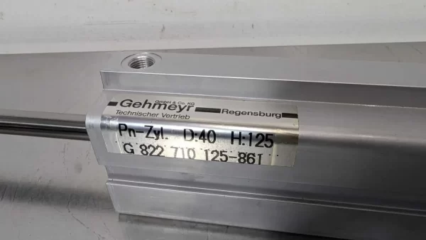 Pn-Zyl D:40 H:125, Gehmeyr, Pneumatic Cylinder