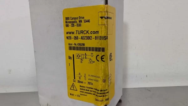 NI20-Q50-ADZ30X2-B1131/S34, Turck, Proximity Sensor, 4265200