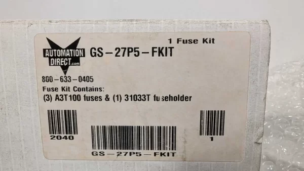 GS-27P5-FKIT, Automation Direct, Fuse Kit