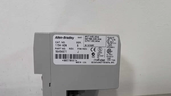 1794ADN, Allen-Bradley, Flex I/O DeviceNet Adapter