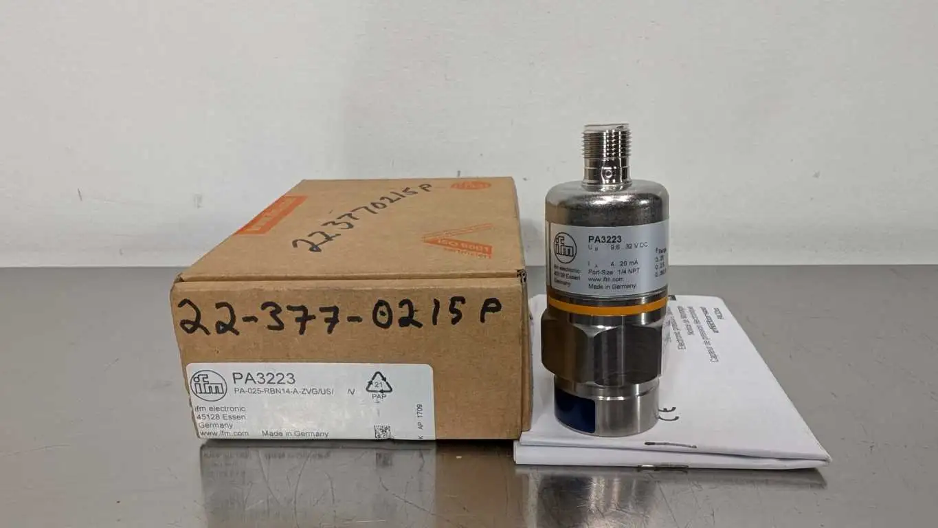 IFM Efector PA3223 Pressure Transmitter PA-025-RBN14-A-ZVG/US/ /V 150 bar 2175 PSI