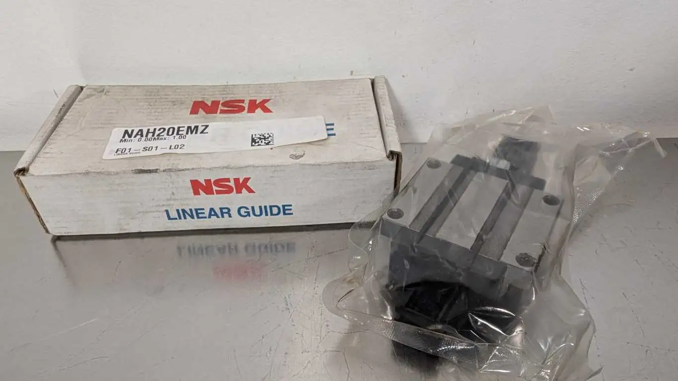 NSK NAH20EMZ Linear Guide Block Bearing 20mm Rail ID 69.8mm Wide