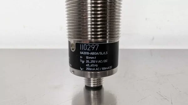 II0297, IFM Efector, Inductive Sensor, IIA2010-ABOA/SL/LS-100AK