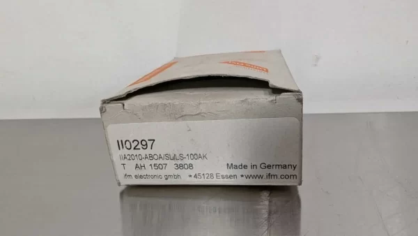 II0297, IFM Efector, Inductive Sensor, IIA2010-ABOA/SL/LS-100AK