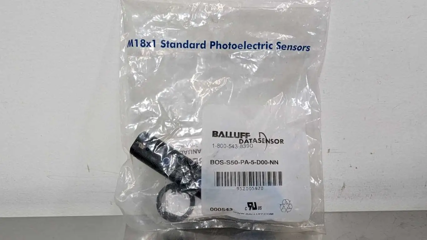 Balluff BOS-S50-PA-5-D00-NN Photoelectric Sensor