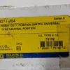 Square D 9007TUB4 Limit Switch Ser D