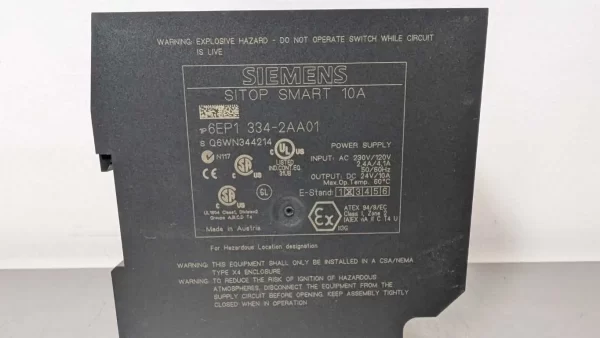 6EP1334-2AA01, Siemens, Power Supply