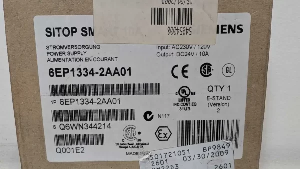 6EP1334-2AA01, Siemens, Power Supply