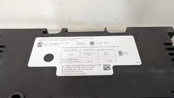 3RV2742-5BD10, Siemens, Circuit Breaker