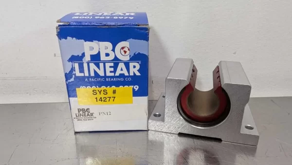 PN12, PBC Linear, Pillow Block Bearing Open