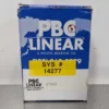 PBC Linear PN12 Pillow Block Bearing Open 3/4" ID x 1-7/8" Long