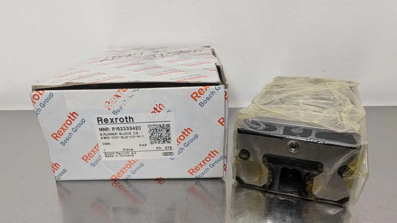 Rexroth R162339420 Ball Runner Block Carbon Steel KWD-035-SLS-CO-N-1