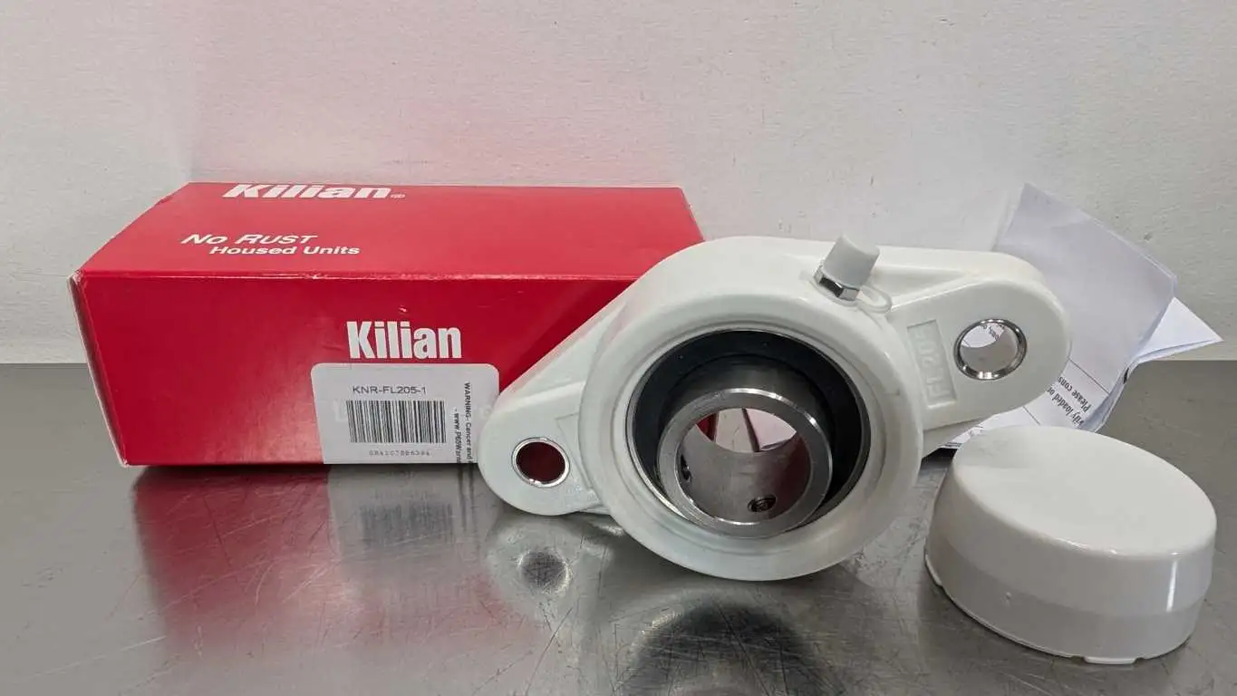 Kilian KNR-FL205-1 2 Bolt Flange Mount Bearing 1″ ID Corrosion Resistant