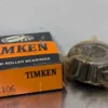 Timken 41106 Tapered Roller Bearing Cone 1.0625" ID 1.65" B-OD 1.44" F-OD 0.9550" Wide