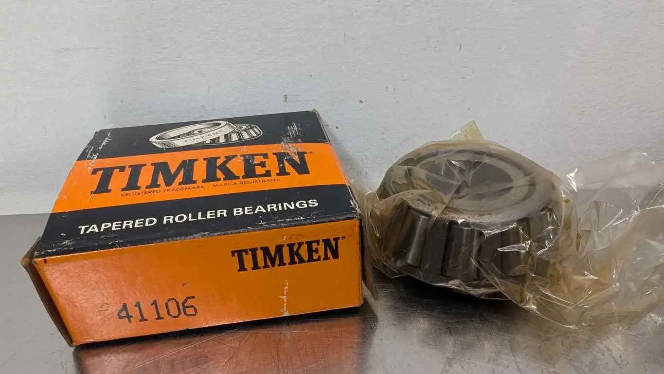 Timken 41106 Tapered Roller Bearing Cone 1.0625″ ID 1.65″ B-OD 1.44″ F-OD 0.9550″ Wide